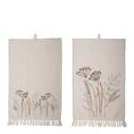 Bloomingville - Bea kökshandduk 70x45 cm 2-pack natur