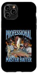 iPhone 11 Pro Professional Master Baiter Funny Fishing Bootleg Graphic Case