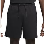 NIKE DX0828-010 M NK TECH LGHTWHT Short Shorts Men's Black/Black Size L-T