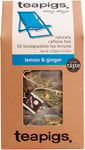 Teapigs Lemon and Ginger Tea Bags Made With Whole Leaves 1 Pack of 50 Tea Bags