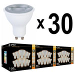 30x TCP 345lm 4.5W 50W Warm White 2700K GU10 LED Spotlight Bulbs (3 Packs of 10)