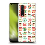 Official Anne Lambelet Coffee Kitchen 2 Patterns Hard Back Case Compatible for Oppo Find X2 Pro