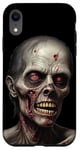 Coque pour iPhone XR Zombie horreur costume Halloween sanglant effrayant