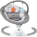 BABABING | Electric Baby Bouncer Hub Swing with Bluetooth Digital Display |...