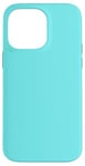 Coque pour iPhone 14 Pro Max Couleur bleu électrique simple