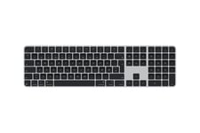 Apple Magic Keyboard with Touch ID and Numeric Keypad - tastatur - USB-C - QWERTY - norsk - sorte taster Indgangsudstyr