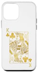 Coque pour iPhone 12 mini Lucky Poker Cards Knight King of Clubs Game Casino