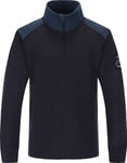 Skogstad Juniors' Hulda Merinoull Blanding Half-Zip Parisian Night, 124-130 (8 YR)