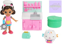 Gabby’s Dollhouse, Lunch and Munch Kitchen Set with 2 Toy Figures, Accessories 3