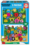 Educa 19401 Monsieur Madame 2x20 Mr Men, Varied