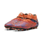 PUMA Future 8 Ultimate Mg Creativity - Orange Poppy/dark Amethyst/electric Peppermint/svart Limited Edition, storlek 40½