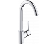 Mitigeur de cuisine HANSGROHE Talis M52 , 1 jet chromé - 14870000