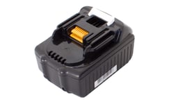 vhbw Batterie compatible avec Makita DHS630RTJ, DHR242ZJ, DHR242ZJW, DHR243, DHR243RMJV, DHS630RFJ outil électrique (1500 mAh, Li-ion, 18 V)