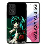 Coque pour Samsung Galaxy A53 5G Manga My Hero Academia Deku