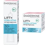 DIADERMINE LIFT+ Soin contour des yeux Hydra-liftant 15 ml & Lift+ Hydra-Lifting Crème de Jour H2O Soin raffermissant anti-âge 50 ml