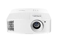 Optoma UHD35x Bright True 4K UHD Resolution Gaming Projector, Lights on viewing 3600 Lumens, Lightning-fast Gaming delivering 240Hz in 1080p with an ultra-low lag of 4.2ms, Full 3D, Up to 300" Image