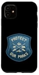 iPhone 11 Protect Our Parks National Parks Vintage Retro Badge Case