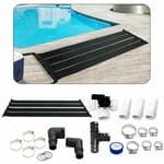 Arebos - Chauffe-Eau Solaire Capteur Solaire Chauffe-Piscine Tapis Solaire Absorbeur Solaire 300 x 66cm Plastique résistan