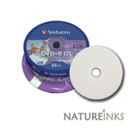 100 Verbatim Printable Double Dual Layer DVD+R 8x DL Blank Discs 8.5GB 43667