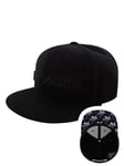 Iron Maiden Cap Trooper Logo Snapback Black Unisex 18x13cm