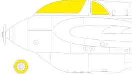 EDMEX795 - Eduard Mask 1:48 - Me 163B TFace (Gaspatch Models)