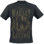Bob Marley Rebel Legend T-Shirt black