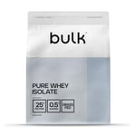 Bulk L'Isolat De Whey en Poudre, Shake protéiné en poudre, Protéine, Chocolat Blanc, 500 g