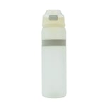 BECCYYLY Protein Shake Flask Portable Material Water Bottle with Straw Outdoor Sport Fitness Drinking Bottles Durable Plastic Bottle