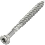 Bafa - Vis deck Tête fraisée bombée tfb torx T25 5X70 Pointe antifendage cut type 17 Inox C2-1 piece