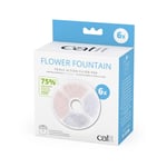 6er Catit Filtre de Rechange - Fontaine Fleur, Fleur 75% Moins Plastique