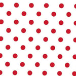 Michael Miller Fabrics  polka dots red