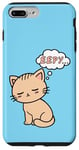 iPhone 7 Plus/8 Plus Eepy Cat - Cute Sleepy Kitten Meme Case