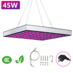 45w Lampe Horticole led de Croissance Floraison led Grow Light pour led Culture Indoor Plante Hydroponique éclairage Germination - Swanew