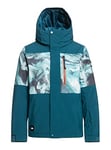 Quiksilver Veste de Snow Technique Mission Jungen Bleu XS/8