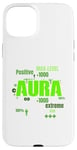 Coque pour iPhone 15 Plus Graphique vert Max Aura Green