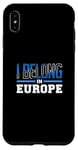 Coque pour iPhone XS Max Europe Lover Italie Allemagne Vacances European Vacay