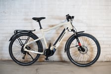 Haibike Trekking 4 High Desert/ White 52 cm  Beige Recycle - Elcykel-Recycle - Hybrid Elcykel-Recycle