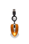 Verbatim Go Mini USB Optical 1000DPI Orange - mice (USB, Office, Wheel 49023 - -