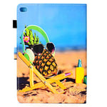 JIan Ying Case Universal for Apple iPad Air, iPad Air 2, iPad 9.7 (2017)/(2018) Patterns Tablet Shell Cover Protector Pineapple