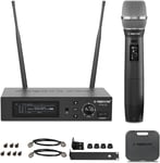 Phenyx Pro True Diversity Wireless Microphone System, Professional-Grade Mic Set