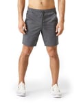 LAPASA Short de Sport Homme Pantacourt Course Musculation Jogging Gym Printemps/Été M134 Gris Foncé S