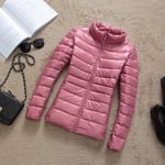 WEIYYY 2020 Nouveau décontracté 90% Doudoune Femmes Automne Hiver Manteau Chaud Dame Grande Taille Vestes Femme à Capuche a, Rose, 4XL