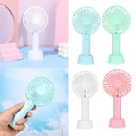 Lightweight USB Rechargeable Mini Hand-held Fan Desktop Fan Electric Fan Cooler