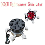 3000W Micro-Hydroelectric Power Water Turbine Hydropower Generator Water Wheel