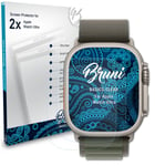 Bruni 2x Protective Film for Apple Watch Ultra Screen Protector