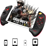 Mobile Wireless Gamepad For Tablet,Bluetooth Mobile Gaming Telescopic Controller Joystick For Android/Ios/Pc/Smart Phones For 13-25cm Perfect Works For Cod & Genshin,Direct Play