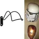 1pcs Wall Mount Helmet Rack Storage Display for Iron Man Helmet/Scout Trooper He