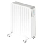 Radiateur mobile à inertie sèche GoodHome Mullae blanc 2500W