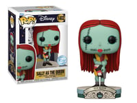 Figurine - Pop! Disney - L'Etrange Noël de Mr Jack - Sally as The Queen - N° 140