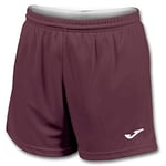 Joma Paris II-W Shorts Femme, Bordeaux, XXS